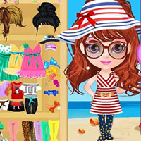 Baby Halen Summer Dress Up Game