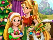 Rapunzel Mommy Christmas Tree Game