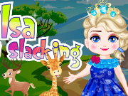 Elsa Safari Slacking Game