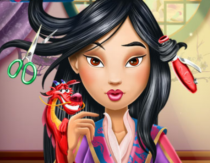 Warrior Princess Real Haircuts Game