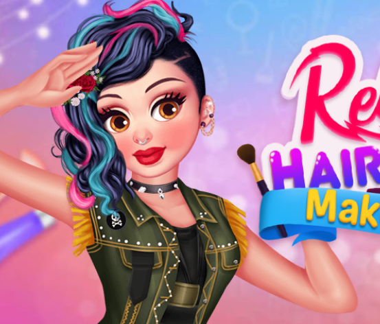 Rebel Hairstyle Makeover Game