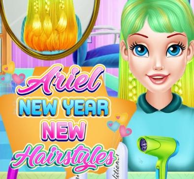 Ariel New Year New Hairstyles Game