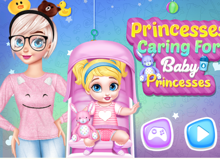 Princesses Caring For Baby