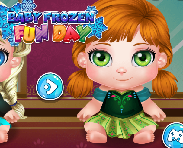 Baby Frozen Fun Day Game