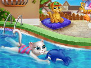 Angela Swimming Pool Game