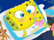 Baby SpongeBob change Diaper