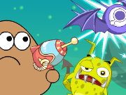 Pou Shoot Monster Game