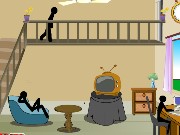 Stickman Death Living Room