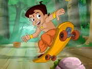 Chota Bheem Skate Board Game