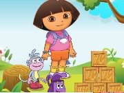 Dora Build Blocks Game