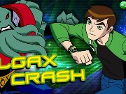 Ben 10 Vilgax Crash Game