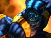 X-Men Beast Wall Smash Game