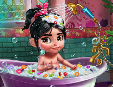 Vanellope Baby Shower Care