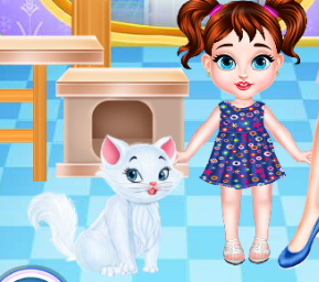 Baby Taylor Kitty Caring Day Game