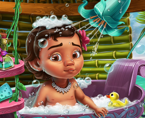 Moana Baby Shower Care