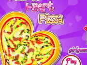 Delicious Heart Pizza Game