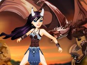 Battle Monster Warrior Woman Game
