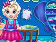 Baby Elsa Wardrobe Game
