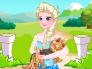 Elsa Dog Doctor Game