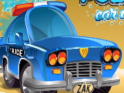 Police Car Wash Game