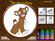 The Lion King Online Coloring Game