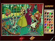 Cinderella Online Coloring Game
