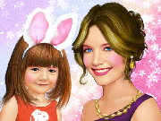 Suri and Katie Cruise Makeup Game