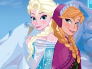 Elsa and Anna  DressUp Game