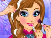 Anna Frozen Makeup School Game