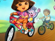 Dora BMX Race Game