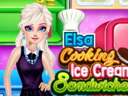 Elsa Cooking Ice Game