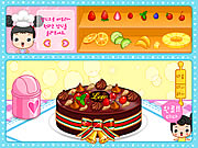 Fruit Cake Decoration Game