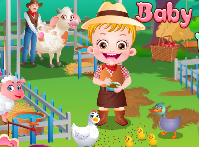 Baby Hazel Farm Tour Game