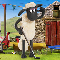 Shaun The Sheep Baahmy Golf Game
