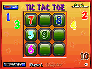 Numeric Tic Tac Toe Game