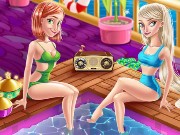 Elsa and Anna Yacht Party Game