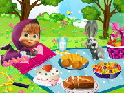 Masha and the Bear Picnic Game