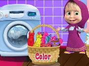 Masha Laundry Day Game
