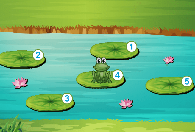 Jumping Frog Math Game