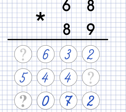 Column Multiplication