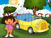 Dora at Car Show