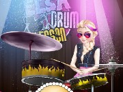 Elsa Drum Lesson Game
