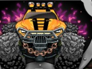 Monster Wheels Racing Game