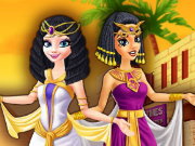 Elsa And Jasmine Shopping In Egypt Game