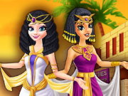 Elsa And Jasmine Shopping In Egypt