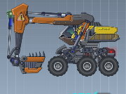 Robot Excavator Game