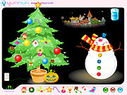 Christmas Tree Decoration Game