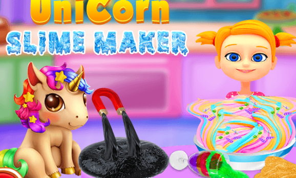 Unicorn Slime Maker Game