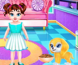 Baby Taylor Puppy Care Game
