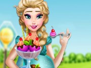 Pregnant Elsa Ice Cream Cravings Game